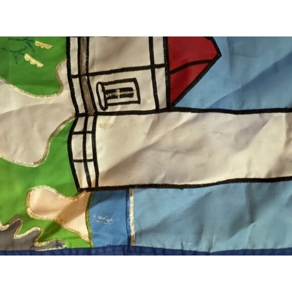 Oregon Coast Lighthouses Wall Hanging flag Quilt pattern Art READ - Picture 15 of 16